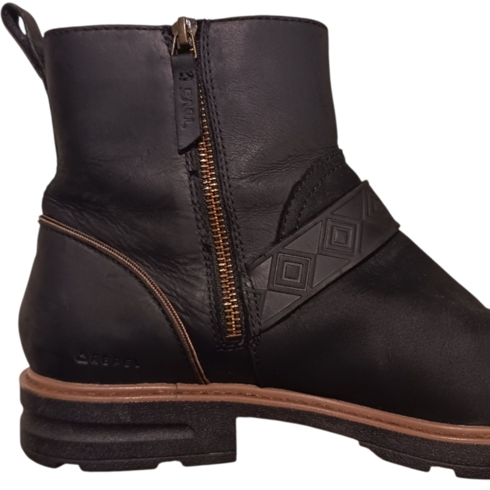 Teva Rowena Repel Waterproof Boots Biker Festival - Picture 6 of 12